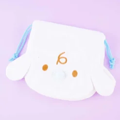 Cinnamoroll & Milk Double Drawstring Pouch