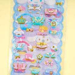 Cinnamoroll & Milk Dress-Up Puffy Stickers