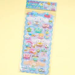Cinnamoroll & Milk Dress-Up Puffy Stickers