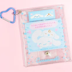 Cinnamoroll & Milk Glittery Clear Pouch