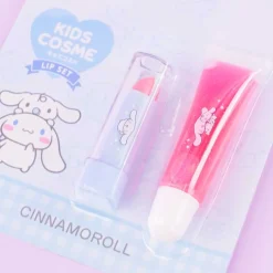 Cinnamoroll & Milk Lipstick & Gloss Set