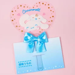 Cinnamoroll & Milk Transparent Uchiwa Fan