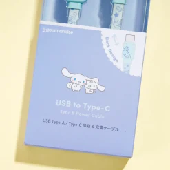 Cinnamoroll & Milk USB To Type-C Flat Cable