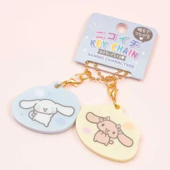 Cinnamoroll & Mocha Nikoichi Keychain