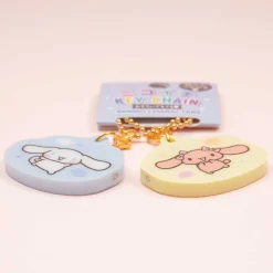 Cinnamoroll & Mocha Nikoichi Keychain