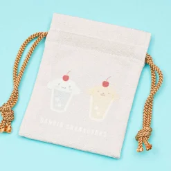 Cinnamoroll & Pompompurin Dessert Duo Drawstring Pouch