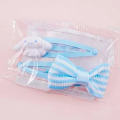 Cinnamoroll & Ribbon Hair Clip Set