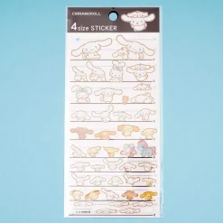 Cinnamoroll 4 Size Sticker Sheet