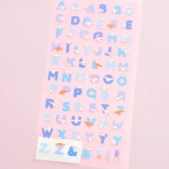 Cinnamoroll Alphabet Stickers
