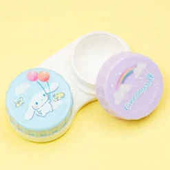 Cinnamoroll Balloons & Rainbows Contact Lens Case