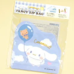 Cinnamoroll Bear Balloon Zip Bag Set - 3 pcs