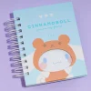 Cinnamoroll Bear Die-Cut Mini Spiral Notebook