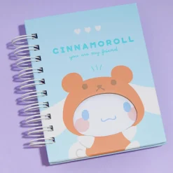 Cinnamoroll Bear Die-Cut Mini Spiral Notebook
