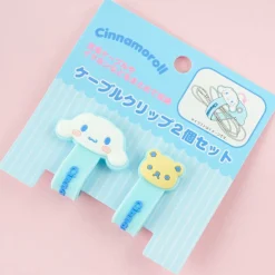 Cinnamoroll Cable Organizer Clip Set - 2 pcs
