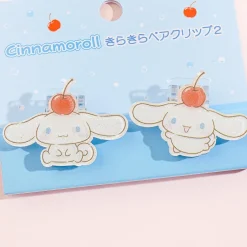 Cinnamoroll Cherry Twin Pair Clip Set - 2 pcs