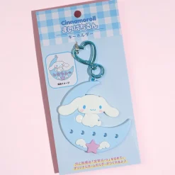 Cinnamoroll Crescent Moon Custom Keychain