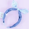 Cinnamoroll Denim Headband With Rainbow Ribbon