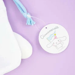 Cinnamoroll Die-Cut Drawstring Pouch - Milk
