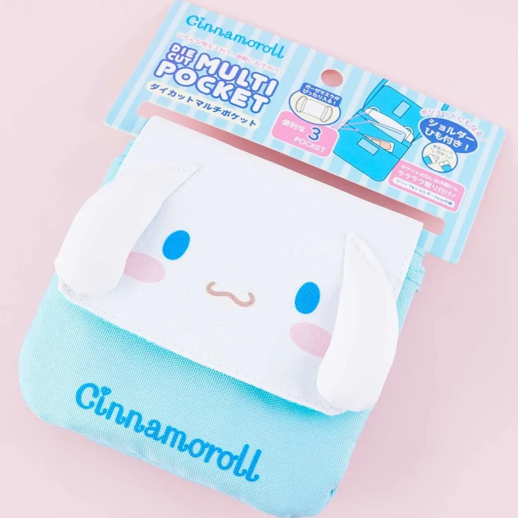 Cinnamoroll Die-Cut Multi-Pocket Sling Bag