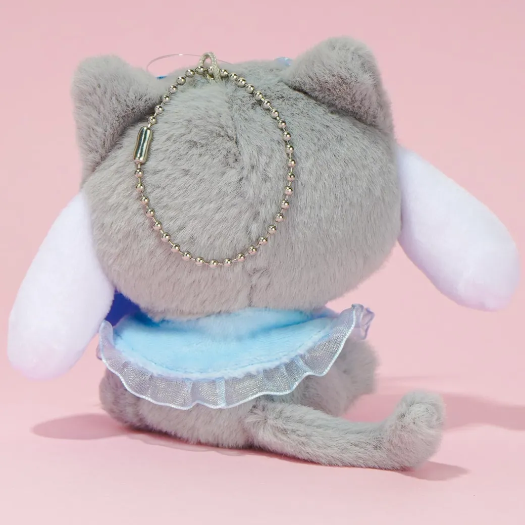 Cinnamoroll Dressed-Up Cat Plushie Charm