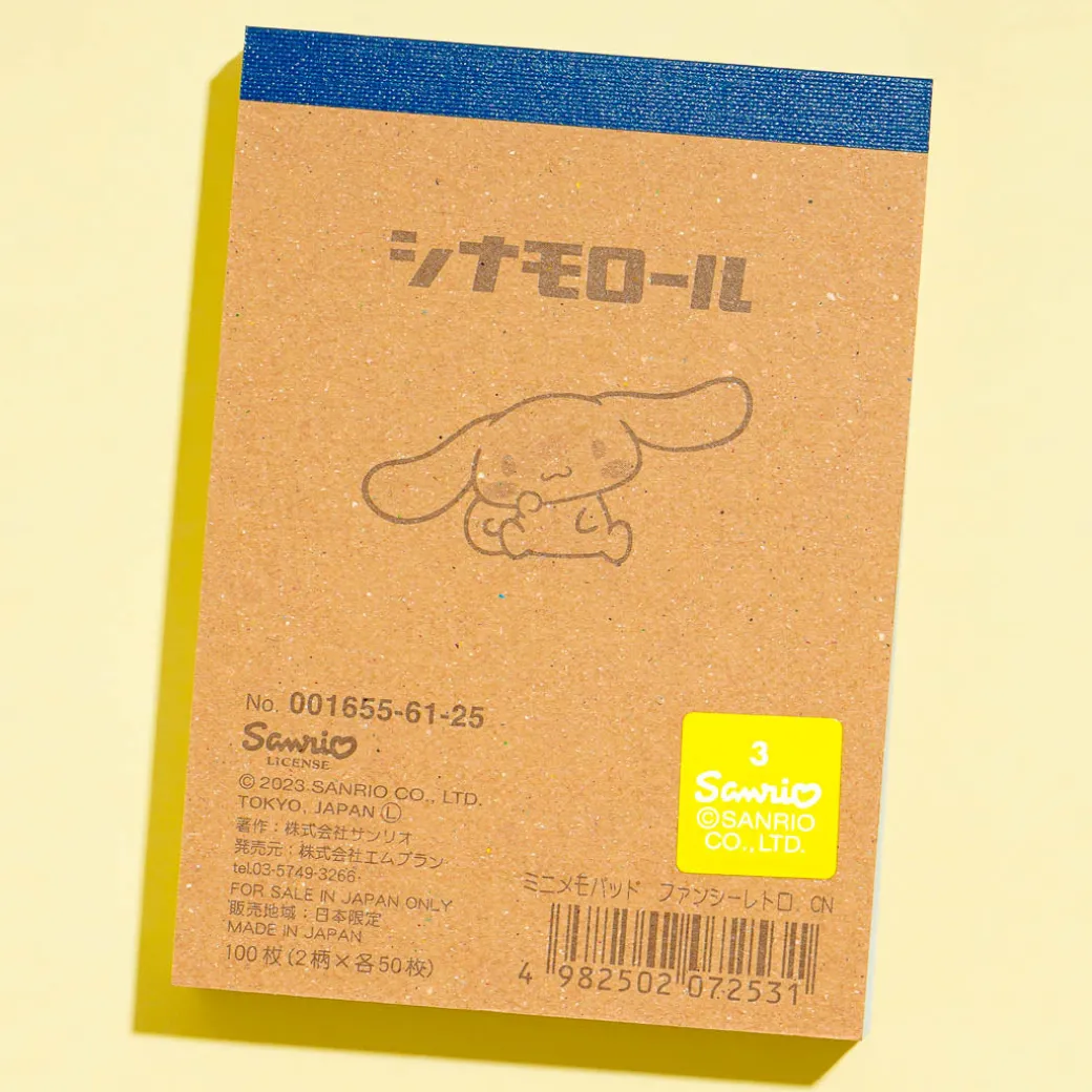 Cinnamoroll Fancy Retro Mini Memo Pad