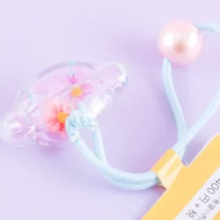 Cinnamoroll Flower Bead Hair Tie