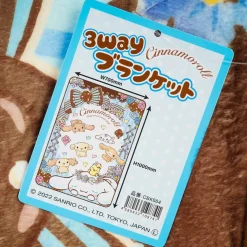 Cinnamoroll Flowery Fluffy Blanket