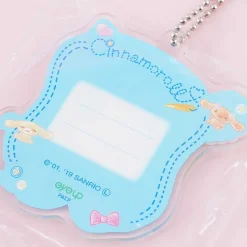 Cinnamoroll Flowery Name Plate Acrylic Charm