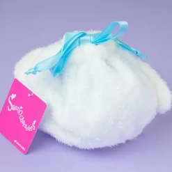 Cinnamoroll Fluffy Face Drawstring Pouch