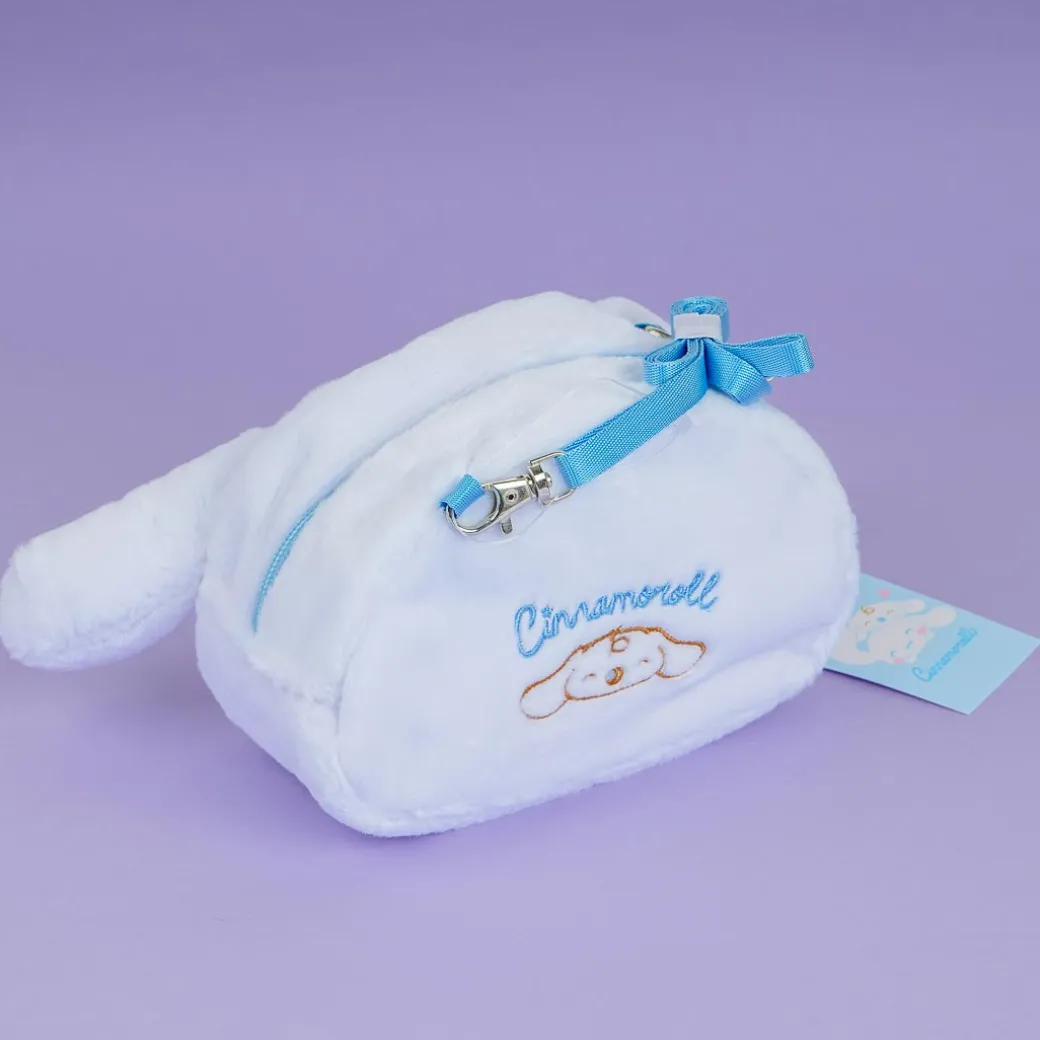 Cinnamoroll Fluffy Face Sling Bag