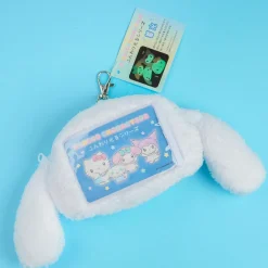 Cinnamoroll Fluffy Luminous Face Pouch & Card Case