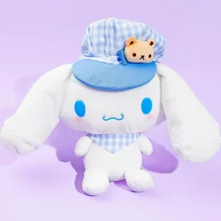 Cinnamoroll Gingham Newsboy Cap Plushie - Big