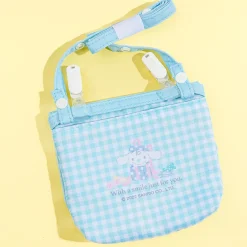 Cinnamoroll Gingham Pocket Pouch & Sling Bag