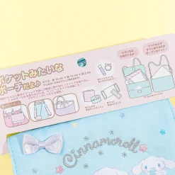 Cinnamoroll Gingham Pocket Pouch & Sling Bag