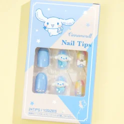 Cinnamoroll Glam Pearl Press-On Nail Tips