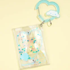 Cinnamoroll Glitter Heart Multi-Case & Carabiner