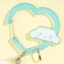 Cinnamoroll Glitter Heart Multi-Case & Carabiner