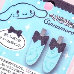 Cinnamoroll Glitters & Bows Barrette Set