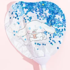 Cinnamoroll Glittery Heart Stick Balloon