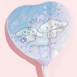 Cinnamoroll Glittery Heart Stick Balloon