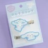 Cinnamoroll Glittery Multi Purpose Metal Clip Set