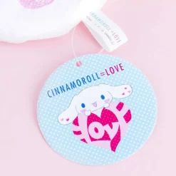 Cinnamoroll Hearts Fluffy Drawstring Bag