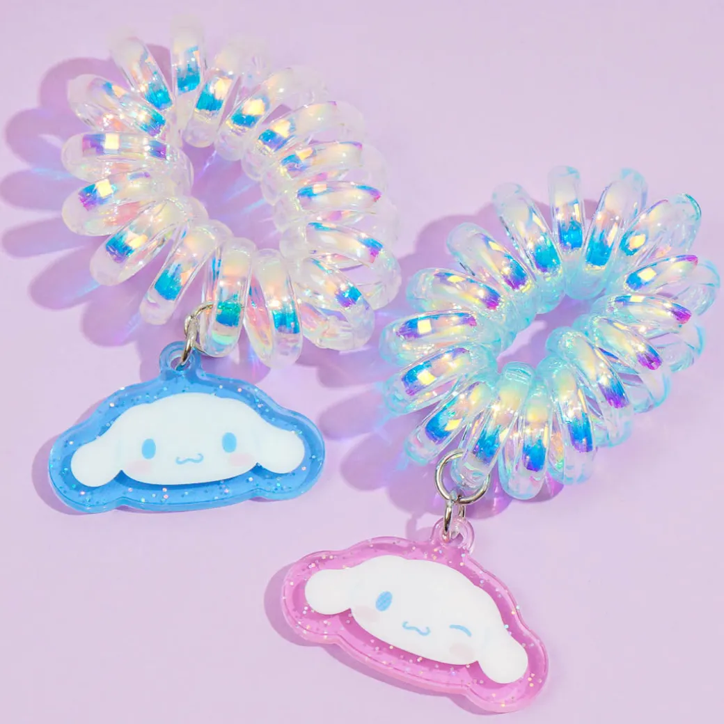 Cinnamoroll Holographic Coil Tie Set
