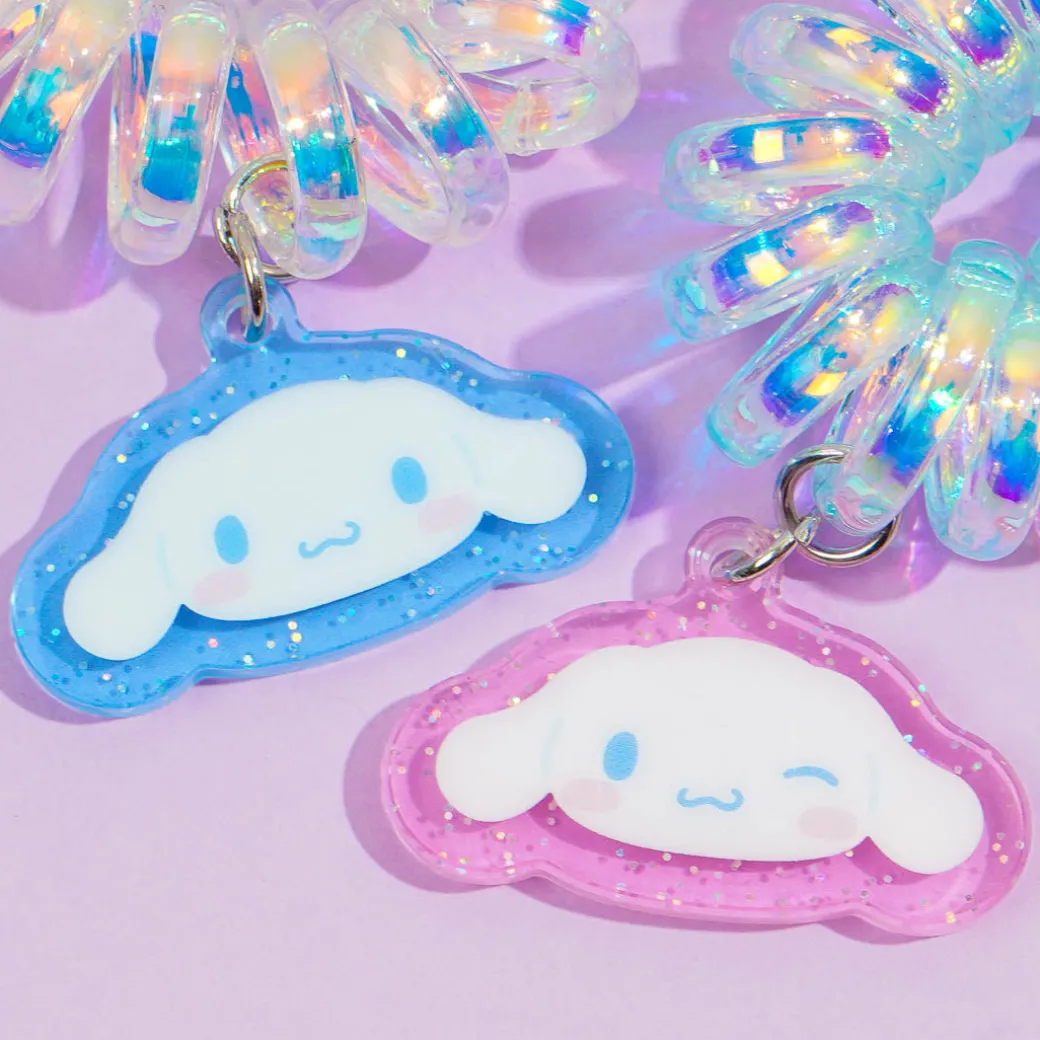 Cinnamoroll Holographic Coil Tie Set