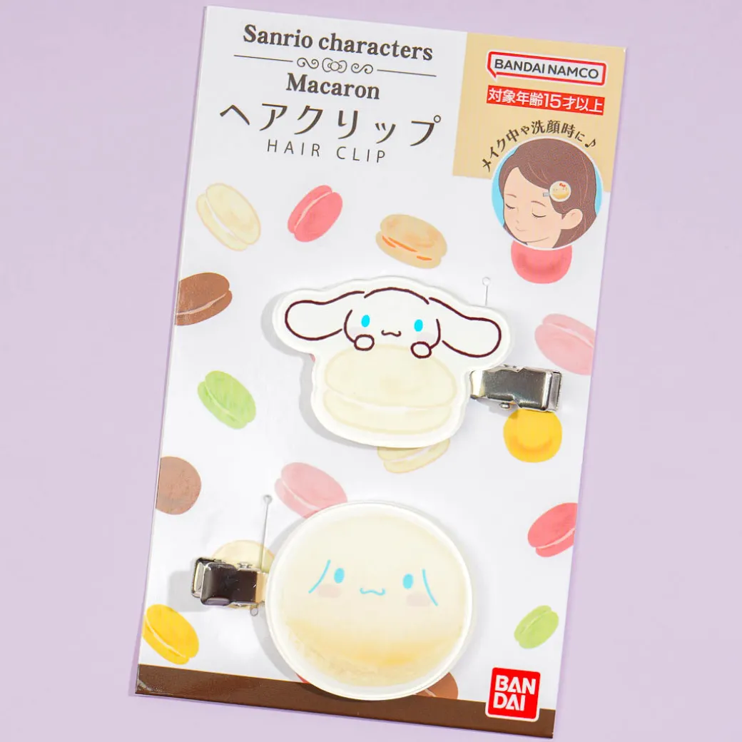 Cinnamoroll Macaron Hair Clip Set