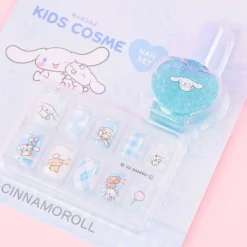 Cinnamoroll Nail Tips & Nail Polish Set