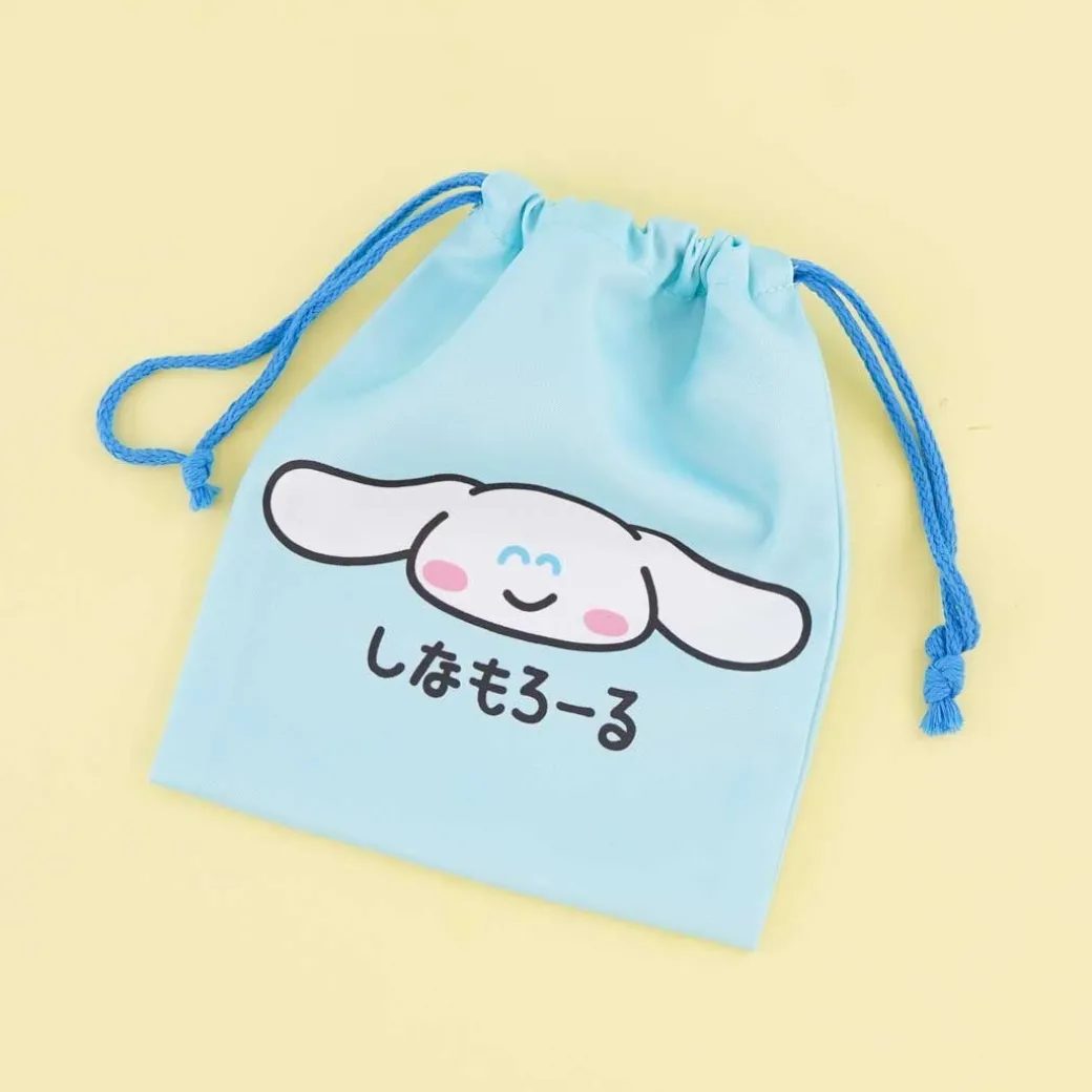 Cinnamoroll Oekaki-San Drawstring Pouch