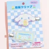Cinnamoroll Pastel Checker Hair Clip Set