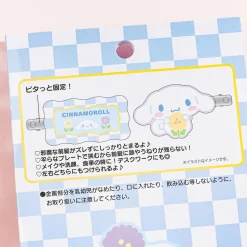 Cinnamoroll Pastel Checker Hair Clip Set