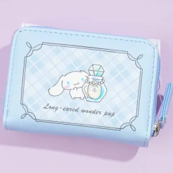 Cinnamoroll Plaid Mini Trifold Wallet
